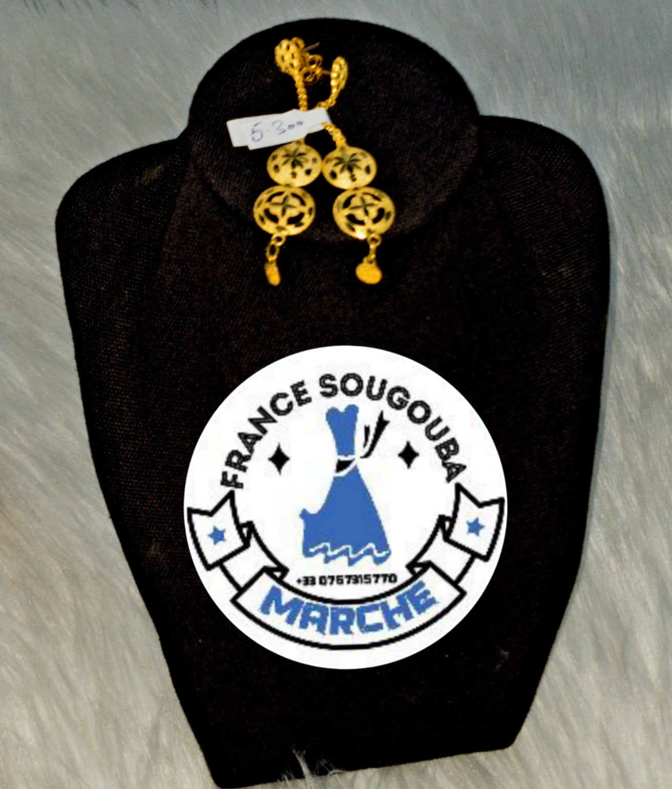 Boucles Argent trempé 5.3g